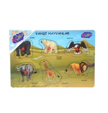ONY-328 329 Onyıl, Ahşap Tutmalı Vahşi Hayvanlar