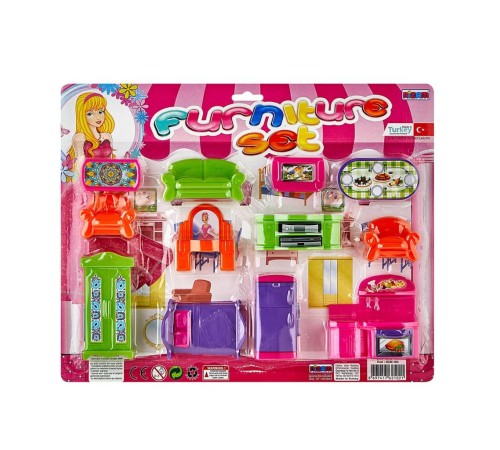 NZM-102 Nizam, Mini Furniture - Büyük Eşya Seti / +3 yaş NZM-102 Nizam, Mini Furniture - Büyük Eşya Seti / +3 yaş