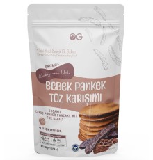 OG Natural Organik Keçiboynuzu Unlu Bebek Pankek Toz Karışımı 300 Gr