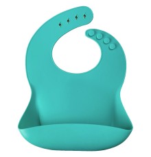Basics Silikon Mama Önlüğü Aqua Green
