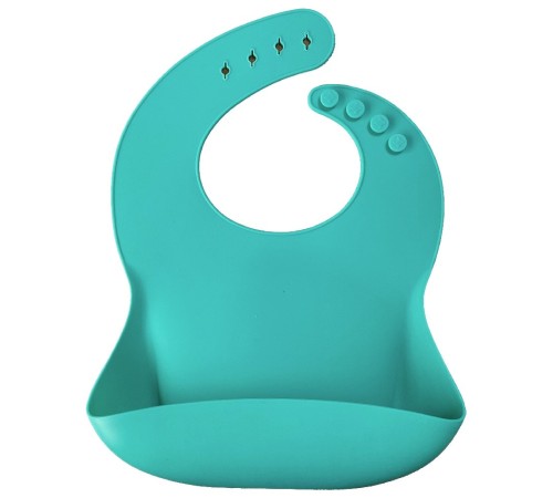 Basics Silikon Mama Önlüğü Aqua Green Basics Silikon Mama Önlüğü Aqua Green