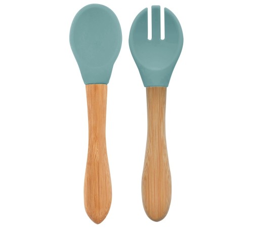 Mama Kaşığı ve Çatal Seti Aqua Green Mama Kaşığı ve Çatal Seti Aqua Green