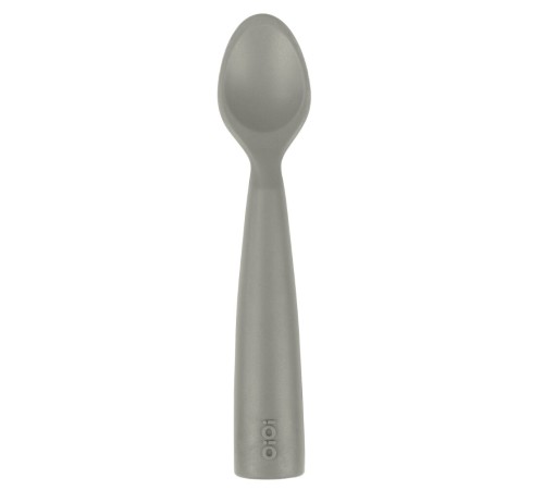 OiOi Nam Nam Silikon Mama Kaşığı Powder Grey OiOi Nam Nam Silikon Mama Kaşığı Powder Grey