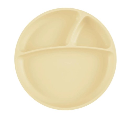Porsiyon Vakum Tabanlı Silikon Tabak Mellow Yellow Porsiyon Vakum Tabanlı Silikon Tabak Mellow Yellow