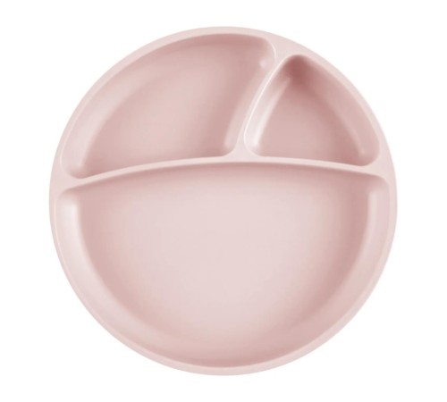 Porsiyon Vakum Tabanlı Silikon Tabak Pinky Pink Porsiyon Vakum Tabanlı Silikon Tabak Pinky Pink