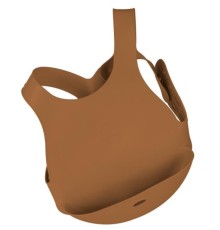 Silikon Mama Önlüğü Woody Brown