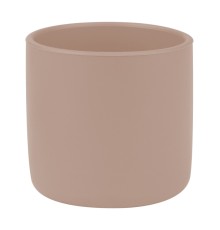 Silikon Mini Bardak Bubble Beige