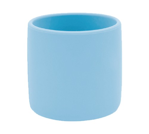 Silikon Mini Bardak Mineral Blue Silikon Mini Bardak Mineral Blue