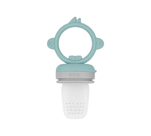 Silikon Püre Meyve Sebze Emziği Aqua Green / Powder Grey Silikon Püre Meyve Sebze Emziği Aqua Green / Powder Grey
