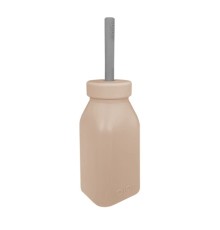 Oioi Şişe + Pipet 200ml Bubble Beige / Powder Grey