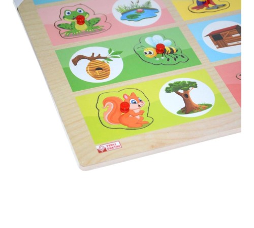 ONY-363-364 Ahşap Tutmalı Eşleştirme Hangi Hayvan Nerede Yaşar -Onyıl ONY-363-364 Ahşap Tutmalı Eşleştirme Hangi Hayvan Nerede Yaşar -Onyıl