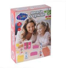 ONY-407 Ahşap Minyatür Ev Eşyaları -Onyıl Oyuncak