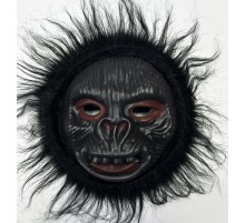 Orangutan Maskesi - Maymun Maskesi - Goril Maskesi Yetişkin Çocuk Uyumlu Siyah Renk Model 2