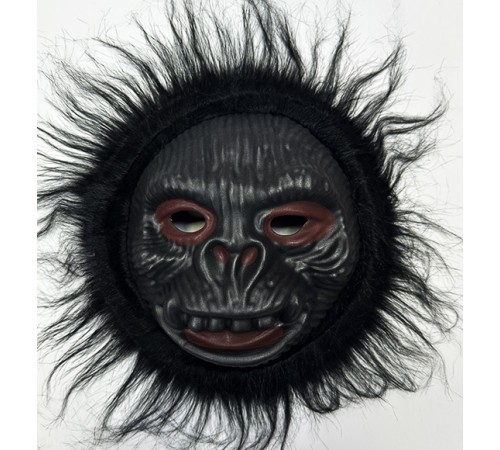 Orangutan Maskesi - Maymun Maskesi - Goril Maskesi Yetişkin Çocuk Uyumlu Siyah Renk Model 2