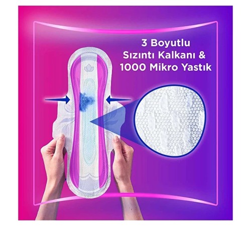 Orkid Ultra Platinum Gece Ped 24'Lü
