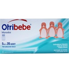 Otribebe Monodoz Serum Fizyolojik %100 Doğal Deniz Suyu 5 ml x 20 Flakon