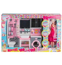 OYD-02393 Bebek ile Banyo Seti Oyun Zamanı -Oydaş Oyuncak