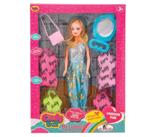 Oydaş Anlily Aynalı Çantalı Yedek Elbiseli Bebek 02280 Oydaş Anlily Aynalı Çantalı Yedek Elbiseli Bebek 02280