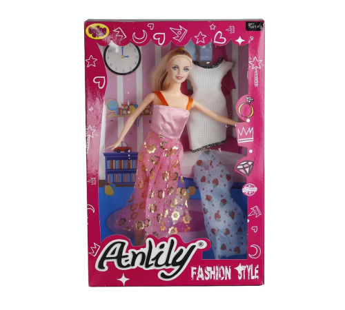 Oydaş Anlily Kutuda 2 Elbiseli Bebek 2252 Oydaş Anlily Kutuda 2 Elbiseli Bebek 2252
