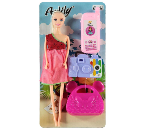 Oydaş Anlily Poşette Telefonlu Fotoğraf Makineli Bebek 2446 Oydaş Anlily Poşette Telefonlu Fotoğraf Makineli Bebek 2446