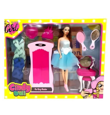 Oydaş Cindy Doll Dolaplı Makyaj Masalı Bebek 02453
