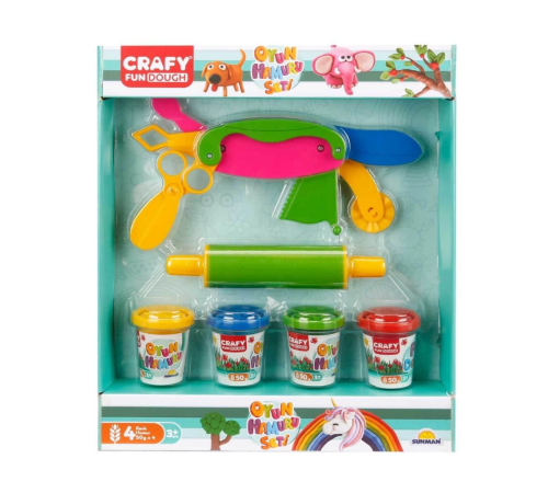 Oyun Hamuru Şekillendirme Seti 200 gr 6 Parça Pembe Merdane Oyun Hamuru Şekillendirme Seti 200 gr 6 Parça Pembe Merdane