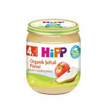 p Organik Armut Şeftali Püresi 125 Gr