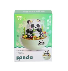 P1274 Panlos Panda Blok Seti 510 Parça -Vagon life