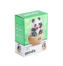 P1276 Panlos Panda 574 Parça Blok Seti -Vagon life