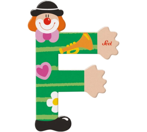 Palyanço Ahşap Harf F Palyanço Ahşap Harf F