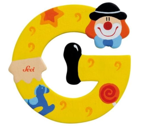 Palyanço Ahşap Harf G Palyanço Ahşap Harf G