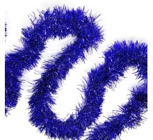 Parti İçin Mega Kalın Sim Süs 2 Metre Uzunluk 10 cm Genişlik Mavi İthal