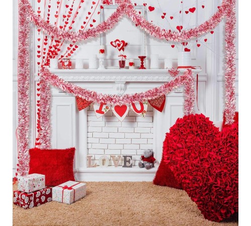 Parti İçin Sim Süs 2 Metre Uzunluk 6 cm Genişlik Pembe Renk İthal Parti İçin Sim Süs 2 Metre Uzunluk 6 cm Genişlik Pembe Renk İthal