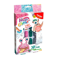 Paulinda Magic Glitter 2n1 3D Fun Hobi Set S00095583