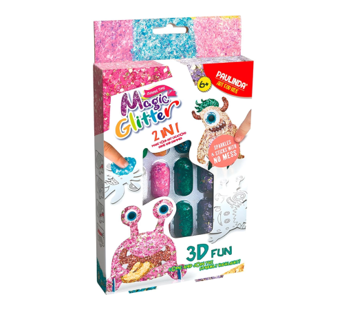 Paulinda Magic Glitter 2n1 3D Fun Hobi Set S00095583 Paulinda Magic Glitter 2n1 3D Fun Hobi Set S00095583