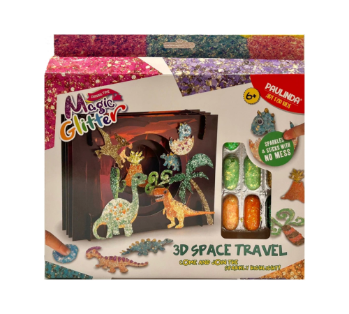 Paulinda Magic Glitter Space Travel 3D Hobi Set S00095634 Paulinda Magic Glitter Space Travel 3D Hobi Set S00095634