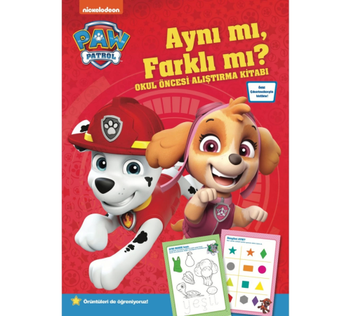 Paw Patrol Aynı mı Farklı mı? Okul Öncesi 38086BT Paw Patrol Aynı mı Farklı mı? Okul Öncesi 38086BT