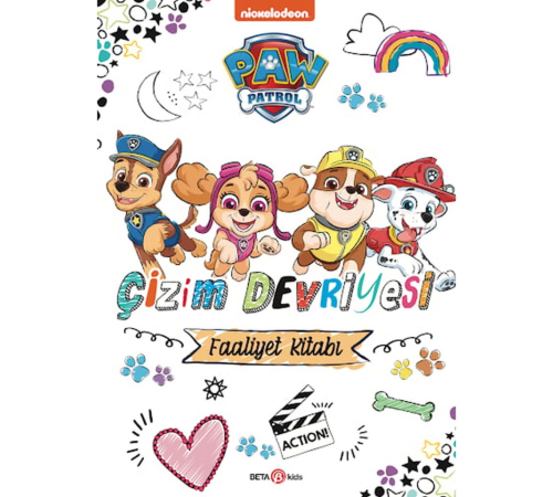 Paw Patrol Çizim Devriyesi Faaliyet Kitabı Paw Patrol Çizim Devriyesi Faaliyet Kitabı