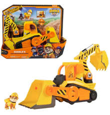Paw Patrol Deluxe Bulldozer Aracı ve Rubble Figür