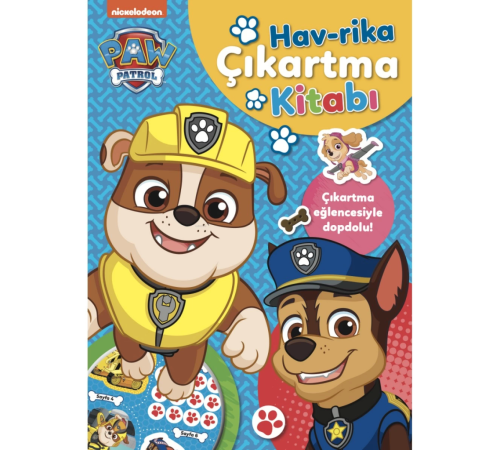 Paw Patrol Hav-rika Çıkartma Kitabı 38109BT Paw Patrol Hav-rika Çıkartma Kitabı 38109BT