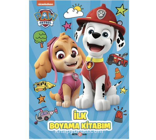 Paw Patrol İlk Boyama Kitabım 38017BT Paw Patrol İlk Boyama Kitabım 38017BT