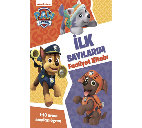 Paw Patrol İlk Sayılarım Faaliyet Kitabı 38062BT Paw Patrol İlk Sayılarım Faaliyet Kitabı 38062BT