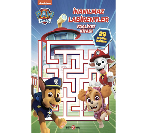 Paw Patrol İnanılmaz Labirentler Faaliyet Kitabı 38079BT Paw Patrol İnanılmaz Labirentler Faaliyet Kitabı 38079BT