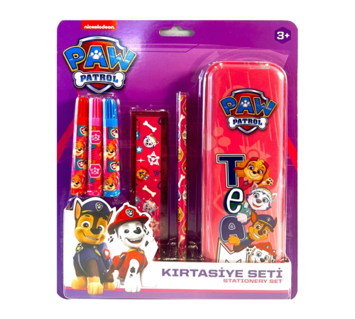 Paw Patrol Kırtasiye Seti Kalem Kutulu 6 Parça Paw Patrol Kırtasiye Seti Kalem Kutulu 6 Parça