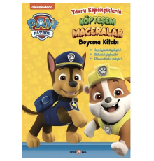Paw Patrol Köpteşem Maceralar Boyama Kitabı