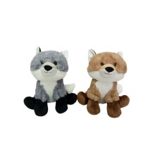 PB31563-23 Peluş Oturan Tilki 23 cm