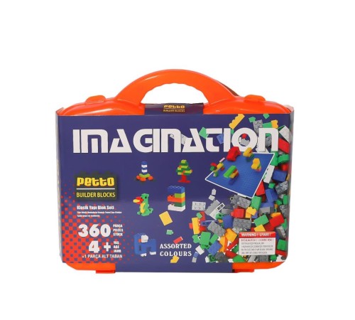 PBB360-1 Çantalı Petto Blok Seti 360 Parça-Gepettoys PBB360-1 Çantalı Petto Blok Seti 360 Parça-Gepettoys