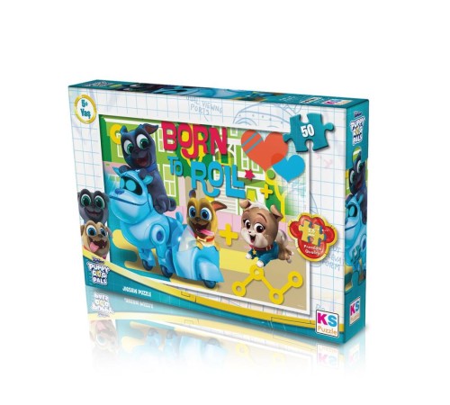 PDP709 Puppy Dog Pals 50 Parça Çocuk Puzzle -KS Puzzle PDP709 Puppy Dog Pals 50 Parça Çocuk Puzzle -KS Puzzle