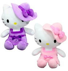 Peluş Hello Kitty Elbiseli Şapkalı 36 cm