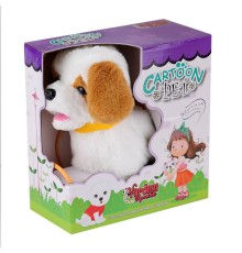 PFT-B019 Yürüyen Tasmalı Peluş Köpek